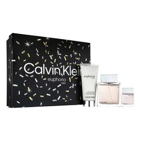 Resim Calvin Klein Euphoria Edt 100 ml + Edt 15 ml+ After Shave 100 ml Erkek Parfüm Seti 