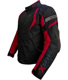 Resim Xspeed Malibu 4 Mevsimlik Korumalı Motosiklet Montu Yeni Sezon Kırmızı 