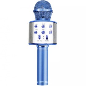 Resim ayaz telekomünikasyon Ws-858 Bluetooth Karaoke Mikrofon Usb Kart Girişi (SES DEĞİŞTİRME ÖZELLİKLİ) 