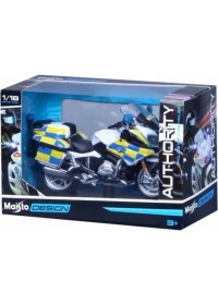 Resim Oyunca 1:18 Polis Motorsikleti 