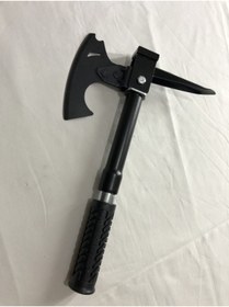 Resim Axe Tools Axetools Pratik Portatif Katlanıp Sökülen Kaliteli Çelik Balta Çekiç Çapa Bahçe Seti 