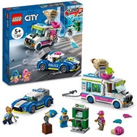 Resim LEGO City Dondurma Kamyonu Polis Takibi 60314 