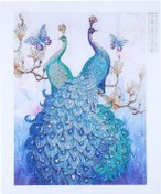 Resim Fosenze 40x50cm Yaratıcı Dıy Pano: Kısmi Yama Özel Şekil Taşlı El Sanatı Diamond Painting Çerçeve Yok 