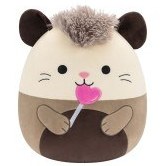 Resim Squishmallows Valentines 30 cm Peluş Seri C Luanne the Possum 