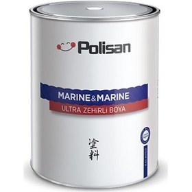 Resim Polisan Marine&Marine Anti Aging Ultra Zehirli Boya Mavi 3,6 Kg 