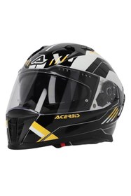 Resim Acerbis X-Way Graphıc Kask Siyah Sarı 