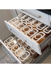 Resim Moonstar 12 Li Süper Set Saklama Kabı Erzak Kabı Seti 1100 Ml-Max 