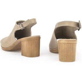 Resim Ziya, Kadın Hakiki Deri Topuklu Sandalet 1511020z2212 Bej 1511020z2212 340 Bej 