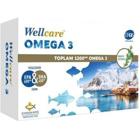 Resim Wellcare Omega 3 Balık Yağı 1200 mg 30 Kapsül 