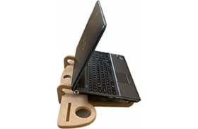 Resim Assess Store Doğal Ahşap Laptop Standı 