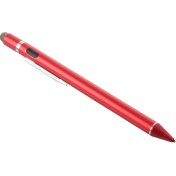 Resim Sunsky 1.5-2.3mm Şarj Edilebilir Kapasitif Dokunmatik Ekran Aktif Elektronik Kalem Kırmızı (Yurt Dışından) 