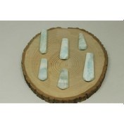 Resim Karayip Kalsit Taşı Piramit Uçlu Kısa Çubuk 