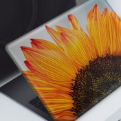 Resim Makro Ayçiçeği Notebook Sticker, Laptop sticker,, Hp Sticker, Asus Sticker, 15.6 inç Sticker 