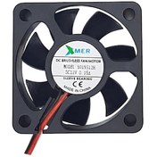Resim 50X50X15Mm 12V 0.15A 2P Xmer Fan 