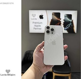 Resim Apple iPhone 15 Pro Max İkinci El TR | 256 GB | Beyaz 