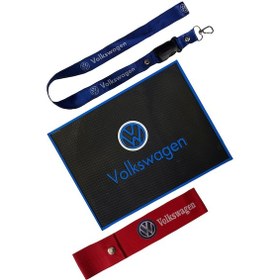 Resim Volkswagen Anahtarlık & Oto Ayna Askı Ipi | Torpido Üstü Kaydırmaz Ped | Tampon Çeki Ipi 
