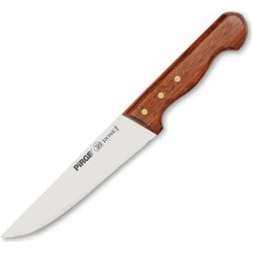 Resim Pirge 31062 Rose Kurban Ve Kasap Bıçağı 16,5 Cm - No:2 Ahşap Sap Kahverengi 