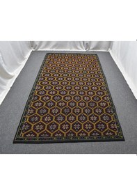 Resim Zehra Abla Halı El Dokuması Otantik Çiçekli Çumra Yörük Yün Cecim Kilim 6257 