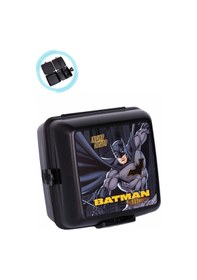 Resim Siyah Caped Batman Beslenme Kabı - Batman Yemek Kabı, Batman Beslenme Kutusu 