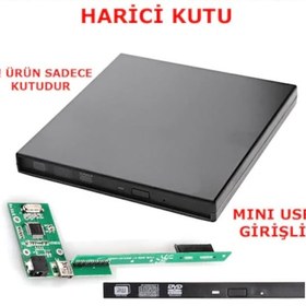 Resim Oem Usb Sata Harici Dvd Rw Writer Kutusu 9.5Mm 