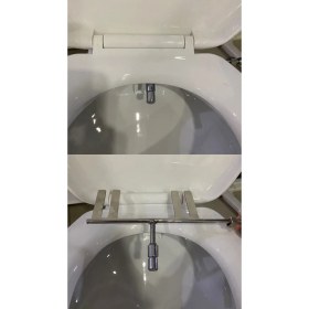 Resim Taharet Musluğu Krom Oynarbaşlı Elektrikli/maceratörlü Tuvalet Ile Uyumlu 