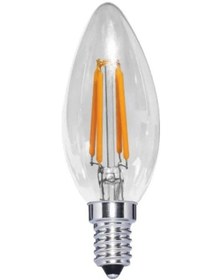 Resim 7w Rustik Ampul Mum, Beyaz Işık Hs 2055 