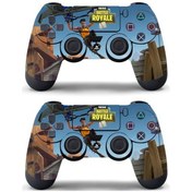 Resim Mufunye Ps4 Fortnite Oyun Kumandası Koruyucu Film Ve Dekoratif Çıkartma Seti - 4 Çeşit Seçenek 