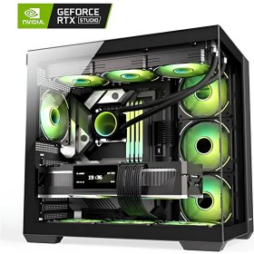 Resim Apphirex Omen X50 Ryzen 5 5500 16GB 512GB M2 SSD RTX3050 Gddr6 24'' 240Hz Curved Masaüstü Oyuncu Bilgisayarı 