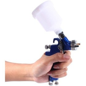 Resim Kosdfoge Boya Tabancası, Mavi Yerçekimi Besleme Hvlp Mini Havalı 