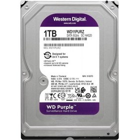 Resim Wd Purple, WD11PURZ, 3.5" 1tb, 64MB, 5400 Rpm, 7/24 Güvenlik, HDD 