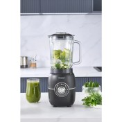 Resim Cam Sürahi ile 1,5l Tablo Blender, Siyah, Pratik ve Şık Tasarım 