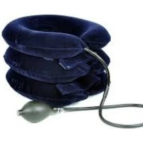 Resim Şişirilebilir Pompalı Ortopedik Boyun ve Seyahat Yastığı 