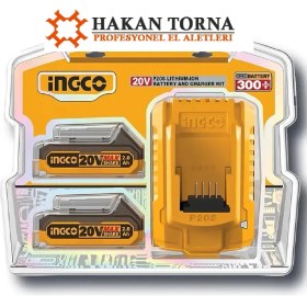 Resim ALWAYSSPEED Yedek Akü Li-Ion Akü ve Şarj Cihazı Seti 20V 2.ah 