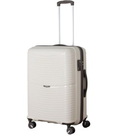 Resim Mçs V379 Aura Y.üretim Pp Valiz 65 Cm + 75 Cm Şampanya Set Kemik-acı Kahve 