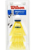 Resim Wilson Dropshot 3 Clamshel Ye Sarı Badminton Topu Wrt6048ye 