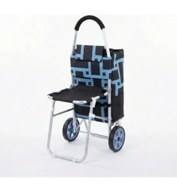 Resim İsmiyle Al Sandalyeli Pazar Arabası 