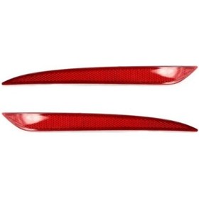 Resim Lasonstiges Ds7z13a565a Ds7z13a565b Arka Tampon Reflektör Uyarı Işık Reflektörü Araba Ford Mondeo 2013-2015 Için 