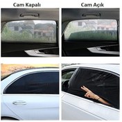 Resim Ankaflex 2 Adet Araba Araç Oto Yan Cam Güneşlik Örtü Perde 