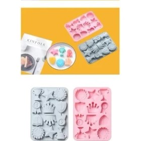 Resim Skygo 155- Siliko World Silikon Kek Çikolata Sabun Mum Epoksi Reçine Kalıp 