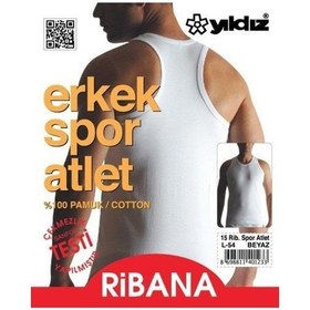 Resim Yıldız Erkek Ribana Spor Atlet - 3 Adet 
