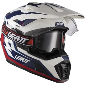 Resim Leatt Adv 7.5 Beyaz Mavi Motosiklet Kaskı 