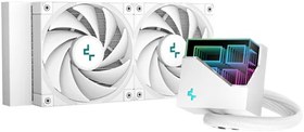 Resim DeepCool LT520 WH RGB 240 mm Intel(1700p)-AMD Uyumlu Sıvı Soğutucu 