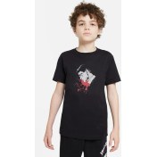 Resim Qivi Peaky Blinders Tommy Shelby Splatter Baskılı Çocuk Siyah T-Shirt 