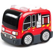 Resim Tooko Programlanabilen Itfaiye Aracı Oyun Seti 