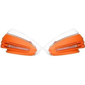 Resim Dancemonkey Universal Motosiklet El Koruyucu - Su Geçirmez, Rüzgar Ve Led Işıklı 