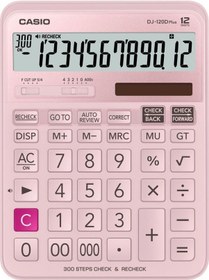 Resim Casio Dj-120dpluspkwadp Hesap Makinesi Desktop Gri - Siyah 