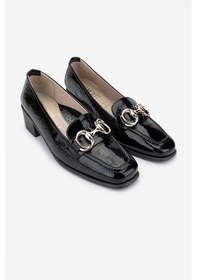 Resim Valmenti Kadın Hakiki Deri Siyah Comfort Ayakkabı 611 E5289 Bn Ayk Y25 Black Siyah 