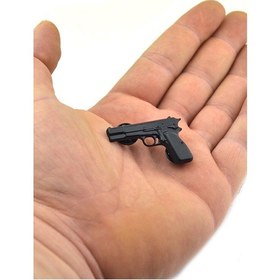 Resim 14 Lü Tabanca Rozet Siyah 