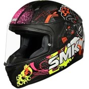 Resim Smk MA267 Bionic Chimpz Kapalı Çocuk Kaskı Çok Renkli 