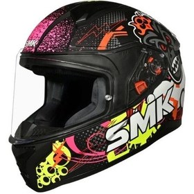 Resim Smk MA267 Bionic Chimpz Kapalı Çocuk Kaskı Çok Renkli 